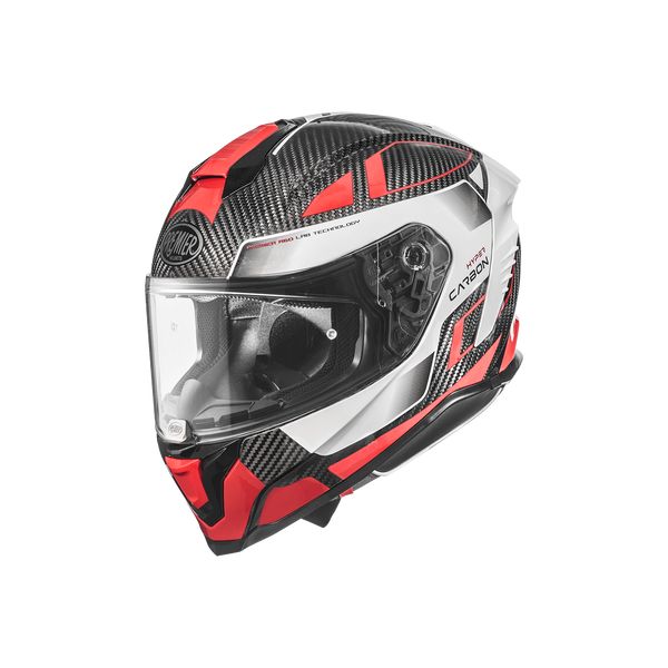 Full face helmets Premier Helmets Full-Face Moto-Helmet Hyper CARB TK92 Glossy Black/Red/White 2024