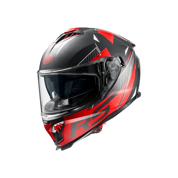 Full face helmets Premier Helmets Full-Face Moto-Helmet Typhoon RS 92BM Matt Black/Red 2024