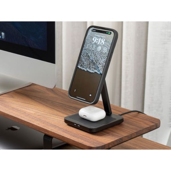 Quad Lock Home/Office - MAG Dual Desktop Wireless Charger QLM-2DWC