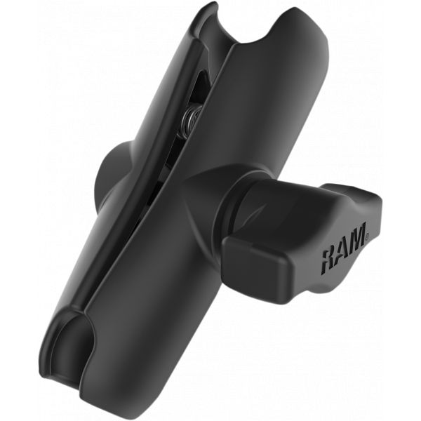 Handlebar Mounts Phone/GPS Ram Mounts Double Socket Arm Med - Ramb201u