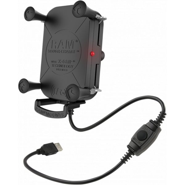  Ram Mounts Tough-charge X-grip Tech Suport Incarcare Wireless- Ram-hol-un12wb