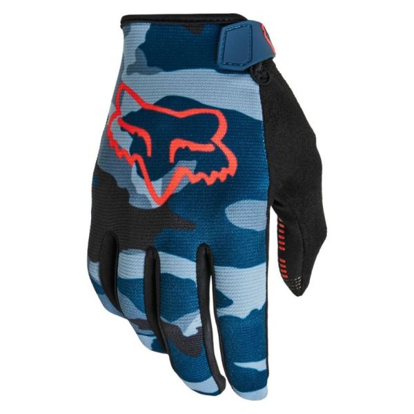Manusi MX-Enduro Fox Racing Manusi Moto Enduro Ranger Camo Blue