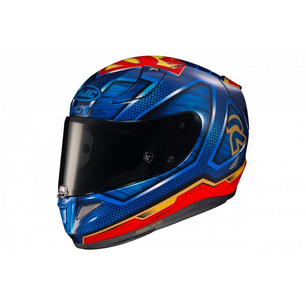 Casti Moto Integrale HJC Casca Moto Full Face RPHA Superman DC Albastru