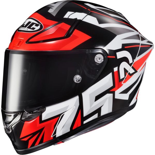 Full face helmets HJC Full-Face Moto Helmet RPHA 1 Arenas Replica Black/White/Red 24