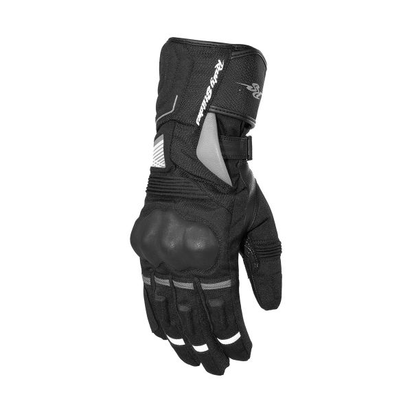 Gloves Touring Rusty Stitches Textile Moto Gloves Ryder Black/Grey 24