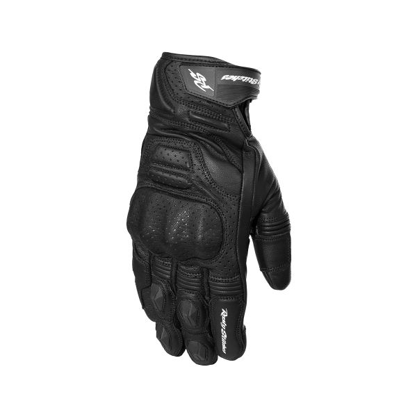 Gloves Racing Rusty Stitches Leather Moto Gloves Connor Black 24