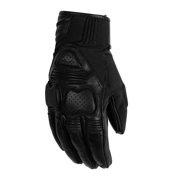 Gloves Racing Rusty Stitches Leather/Textile Moto Gloves Chris Black 2024