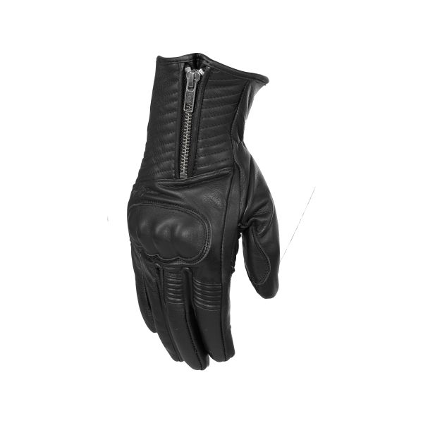 Gloves Racing Rusty Stitches Leather Moto Gloves Zack Black 24