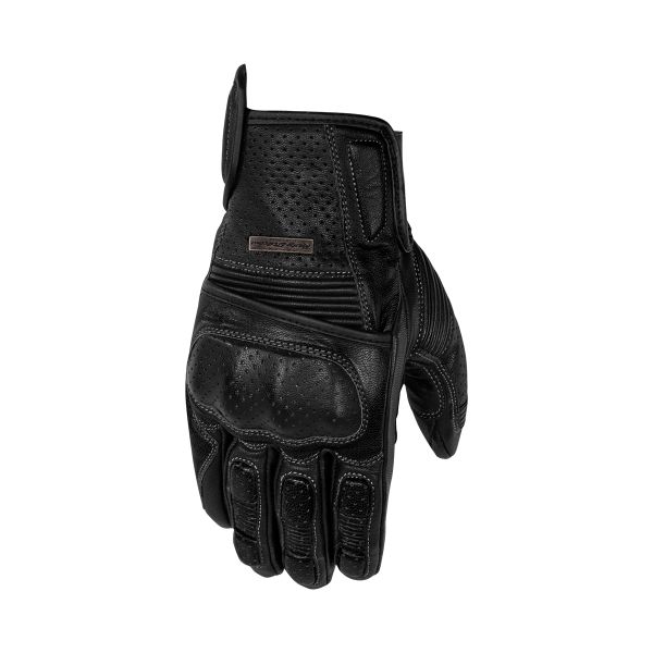Gloves Racing Rusty Stitches Leather Moto Gloves Zeke Black 24