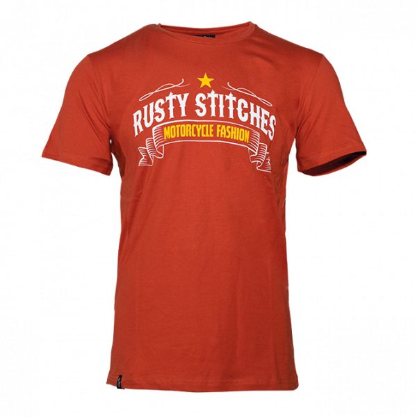 Casual T-shirts/Shirts Rusty Stitches T-Shirt #103 Rusty Red