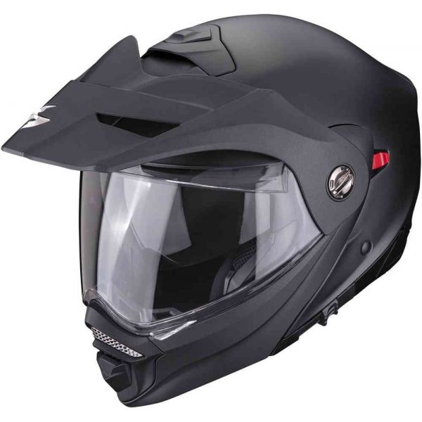 Touring helmets Scorpion Exo Flip-UP/Touring/Adventure Moto HelmetADX-2 Solid Black Matt 23