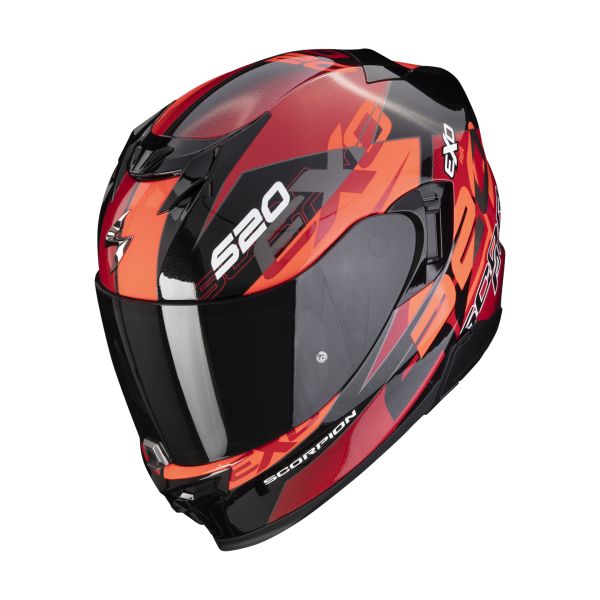 Full face helmets Scorpion Exo Full-Face Helmet 520 Evo Air Cover Negru/Rosu