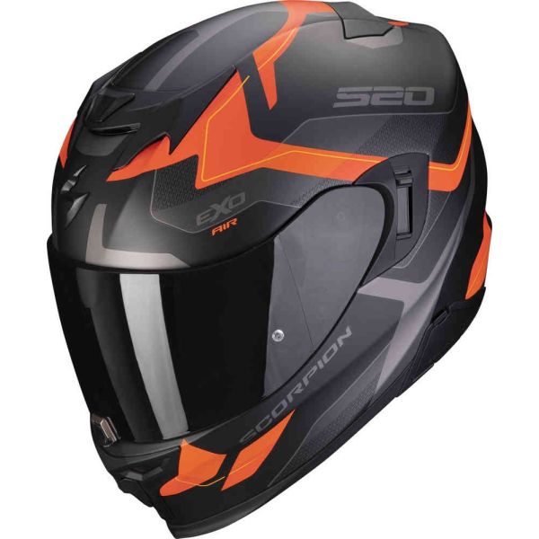 Full face helmets Scorpion Exo Full-Face Helmet 520 Evo Air Elan Negru Mat/Portocaliu