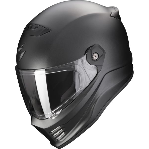 Casti Moto Integrale Scorpion Exo Casca Moto Full-Face Covert FX Solid Black Matt 24