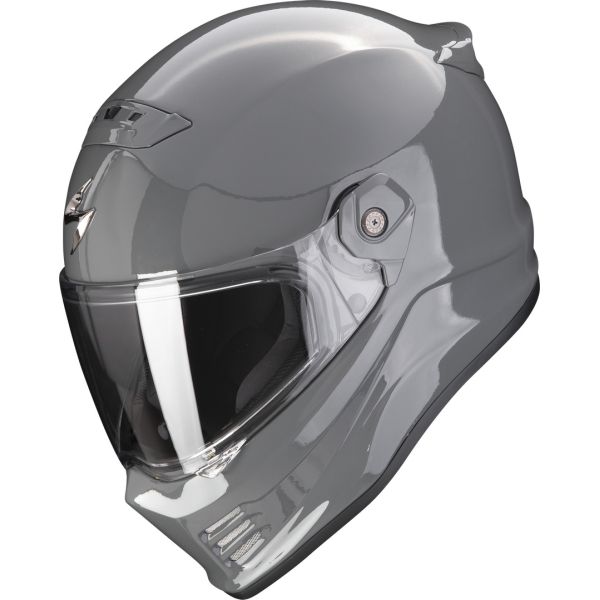 Casti Moto Integrale Scorpion Exo Casca Moto Full-Face Covert FX Solid Cement Grey 24