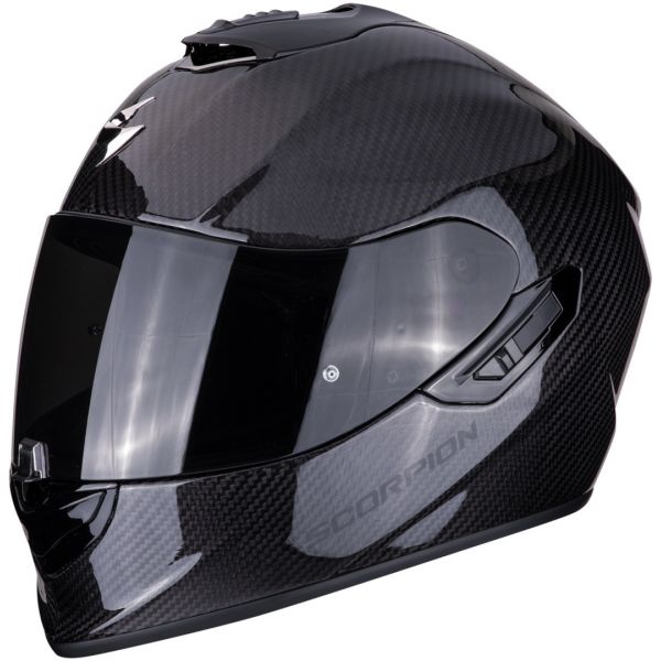 Casti Moto Integrale Scorpion Exo Casca Moto Full-Face Exo 1400 Air Carbon Solid Black