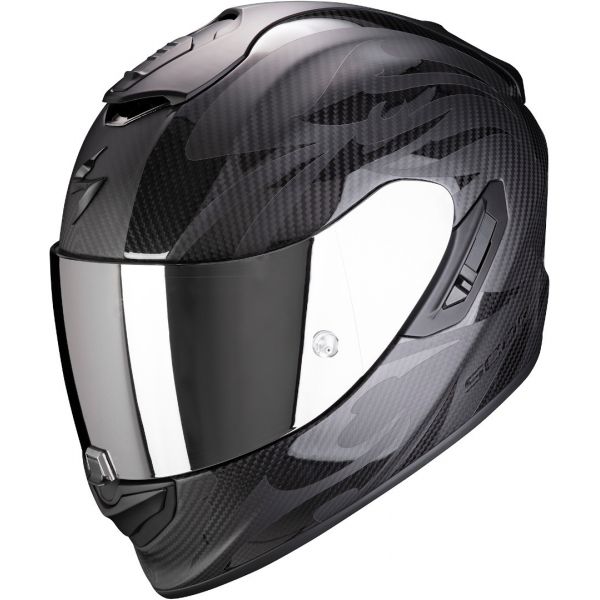 Casti Moto Integrale Scorpion Exo Casca Moto Full-Face Exo 1400 Carbon Air Obscura Matt Black/Black