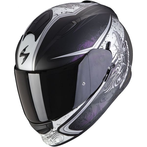  Scorpion Exo Moto Full-Face Helmet Exo-491 Run Matt Black Chameleon 2022