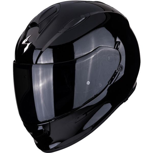  Scorpion Exo Casca Moto Full-Face Exo-491 Solid Black