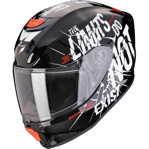 Casti Moto Integrale Scorpion Exo Casca Moto Full-Face EXO JNR Air Boum Black/Wite 24
