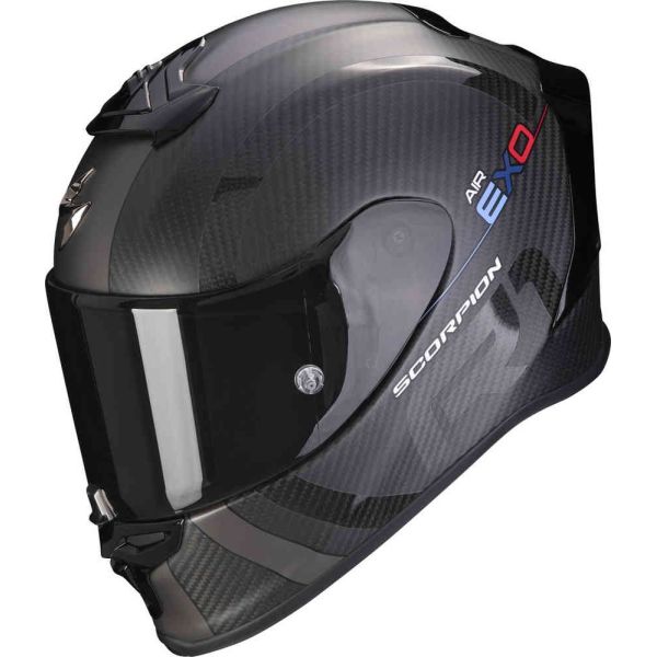 Full face helmets Scorpion Exo Moto Full-Face Helmet Exo R1 Evo Air Carbon MG Negru Mat/Gri