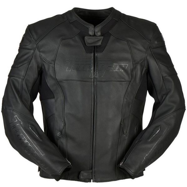 Furygan Leather Moto Jacket Nitros Black 6021-1