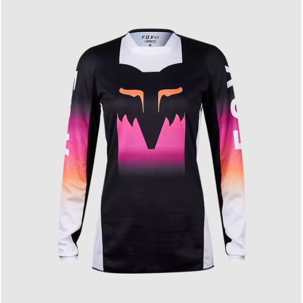 Jerseys MX-Enduro Fox Racing Motocross Jersey Lady 180 Flora Black/Pink 24