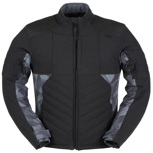 Textile jackets Furygan Textile Moto Jacket Icetrack Black-Camo 6433-104