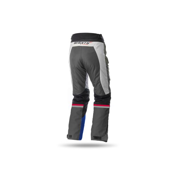 Pantaloni Moto Textil Seventy Pantaloni Moto Textili SD-PT3 Grey/Blue/Red