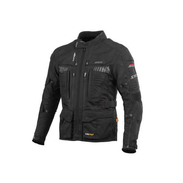 Textile jackets Seca X-Tour Black 24 Textile Moto Jacket