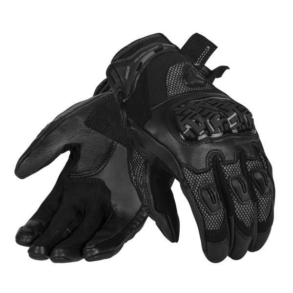  Seca Control Flash Black 24 Textile/Leather Gloves