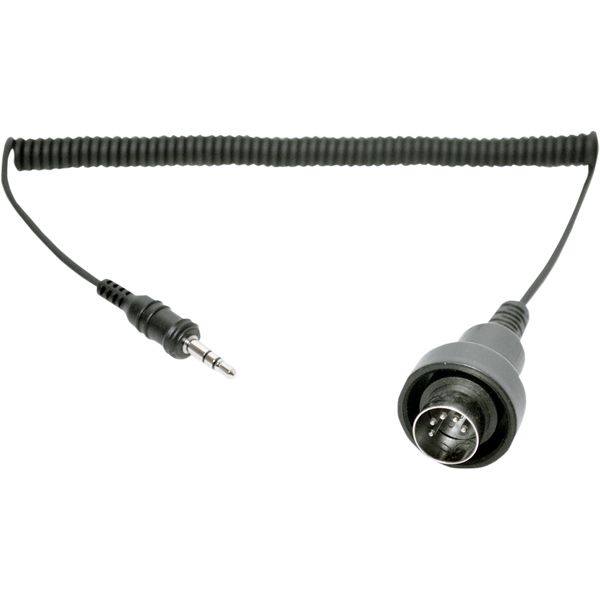  Sena Adaptor SM10 Cablu 3.5mm la 5 pin DIN Negru