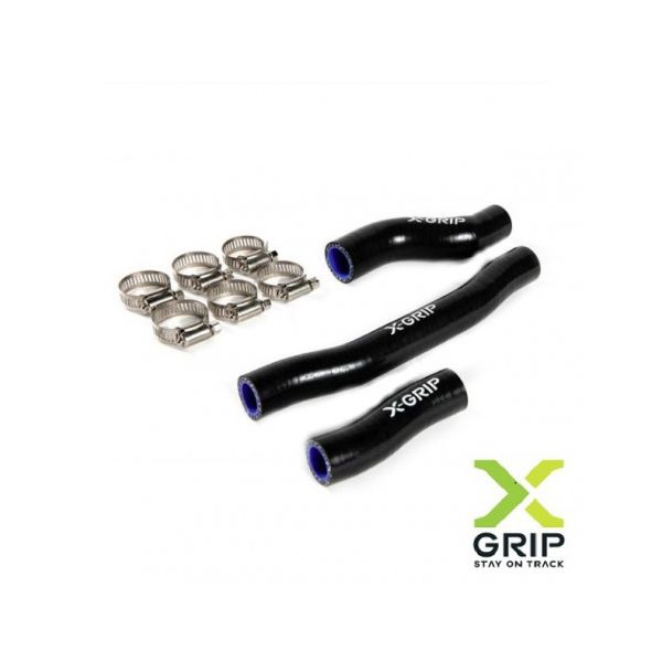  X-Grip Kit Furtune Radiator Silicon KTM/Husqvarna 250/300 2019-2023 Negru