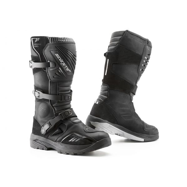  Seventy Touring SD-BA4 Black Boots