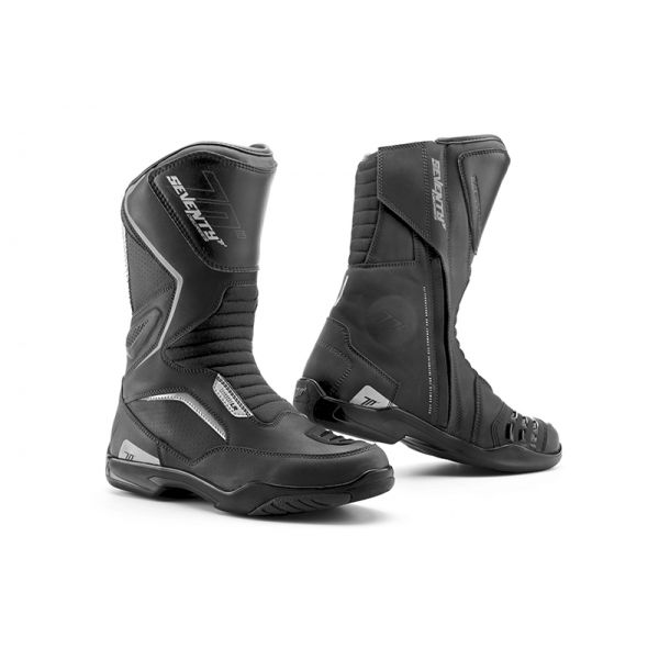  Seventy Touring SD-BT2 Black Boots