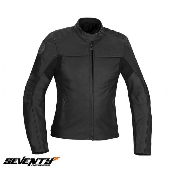  Seventy Women Leather Jacket SD-JL3 Black
