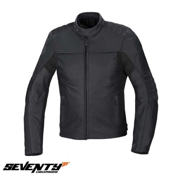 Leather Jackets Seventy Leather Jacket SD-JL3 Black
