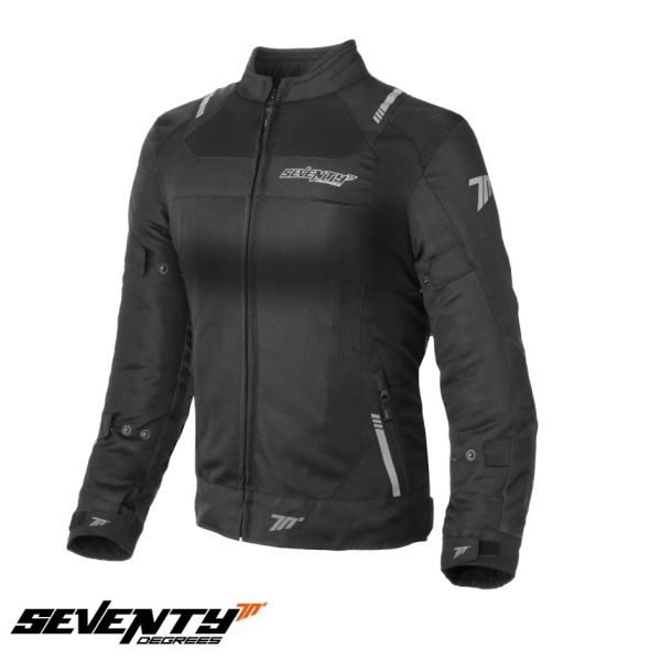  Seventy Geaca Moto Textila Dama SD-JR54 Black