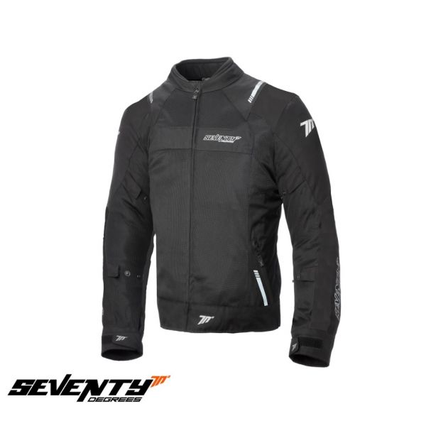 Textile jackets Seventy Textile Moto JacketSD-JR52 Black