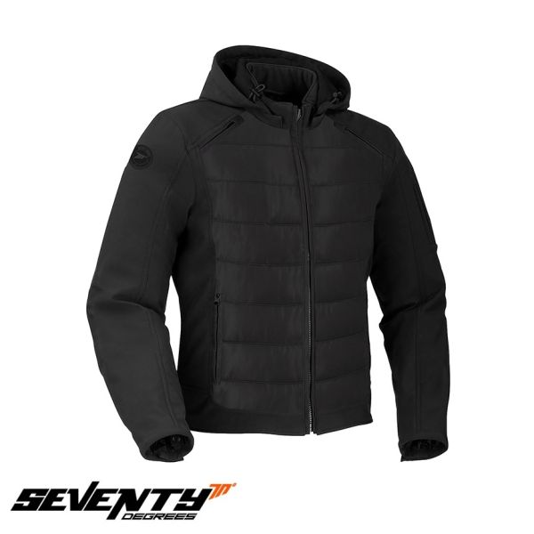  Seventy Textile Moto Urban/Touring Jacket SD-JC77 Black 24