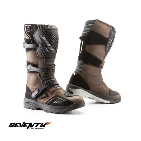 Adventure/Touring Boots Seventy Moto Touring Boots SD-BA4 Brown