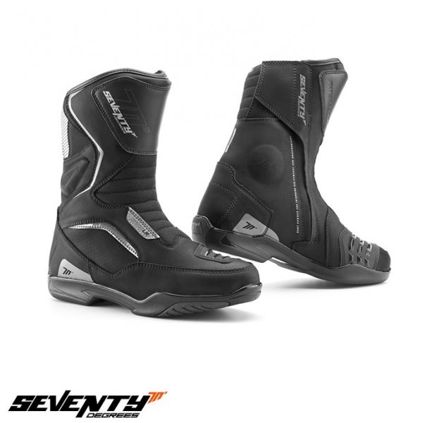  Seventy Moto Touring Boots SD-BT3 Black