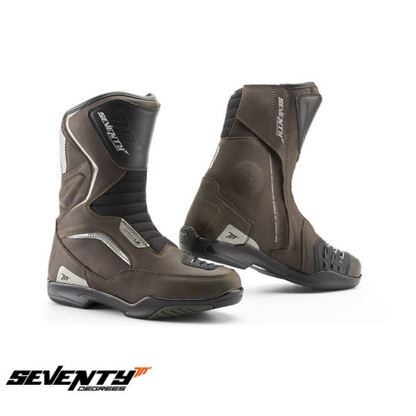 Adventure/Touring Boots Seventy Moto Touring Boots SD-BT3 Brown