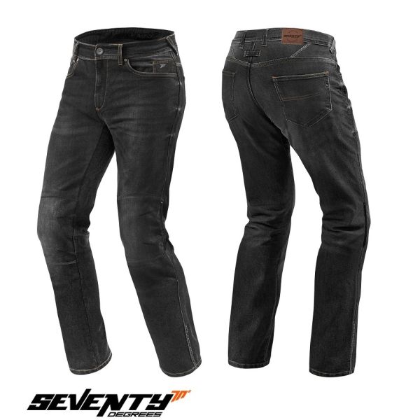 Riding Jeans Seventy Lady Moto Jeans SD-PJ4 Regular Flit Black 24