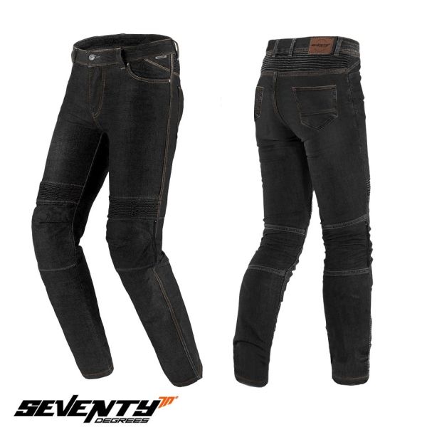 Riding Jeans Seventy Lady Moto Jeans SD-PJ8 Slim Black 24