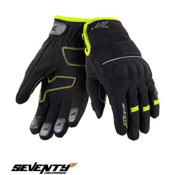  Seventy Manusi Moto Textile SD-C43 Black/Yellow WinterTex 24