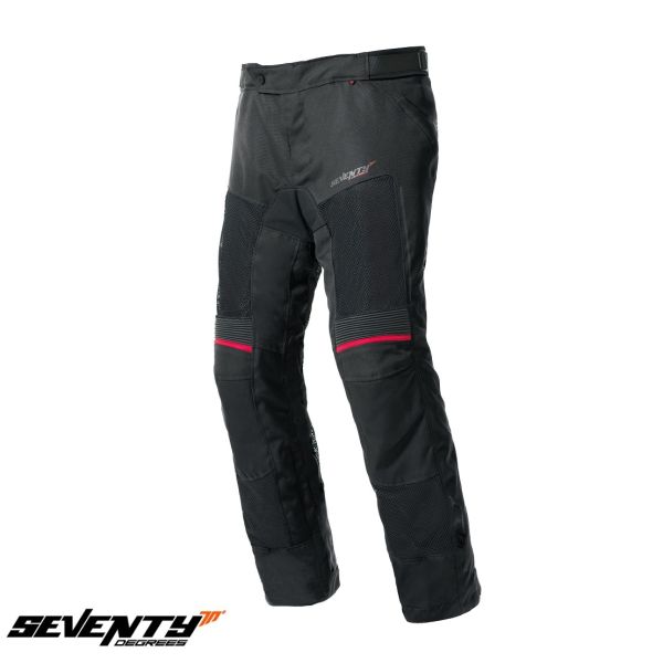  Seventy Pantaloni Moto Textili Unisex SD-PT22 Black 23
