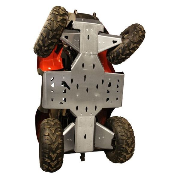 Scuturi ATV/SSV Shark Scut Integral Aluminiu Arctic Cat XR 700 TRV 800-00-SK52