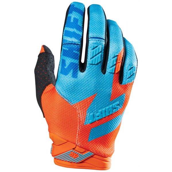 Gloves MX-Enduro ShiftMX Faction Blue/Orange Gloves