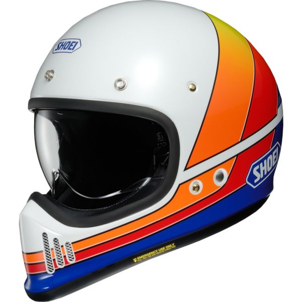  SHOEI EX-Zero Equation TC-2 Multicolor/White Helmet